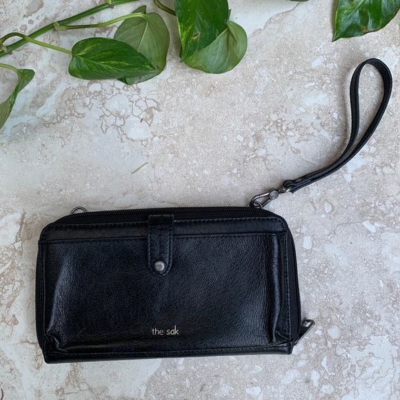 The Sak Handbags - The Sak Leather Wallet Black